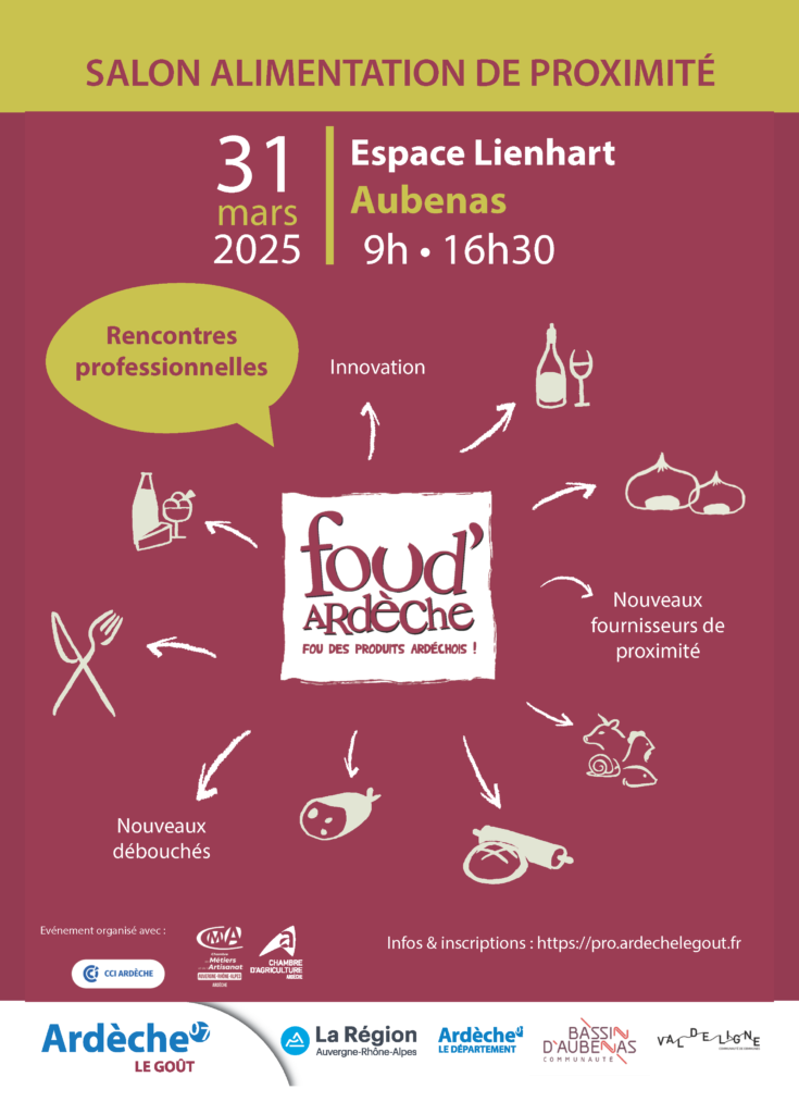 Flyer Salon Foud'Ardèche 2025 recto